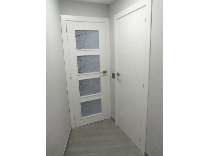 Puertas blancas lacadas mapi