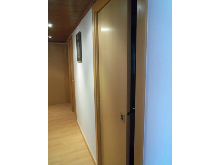 Puerta corredera lisa haya vaporizada